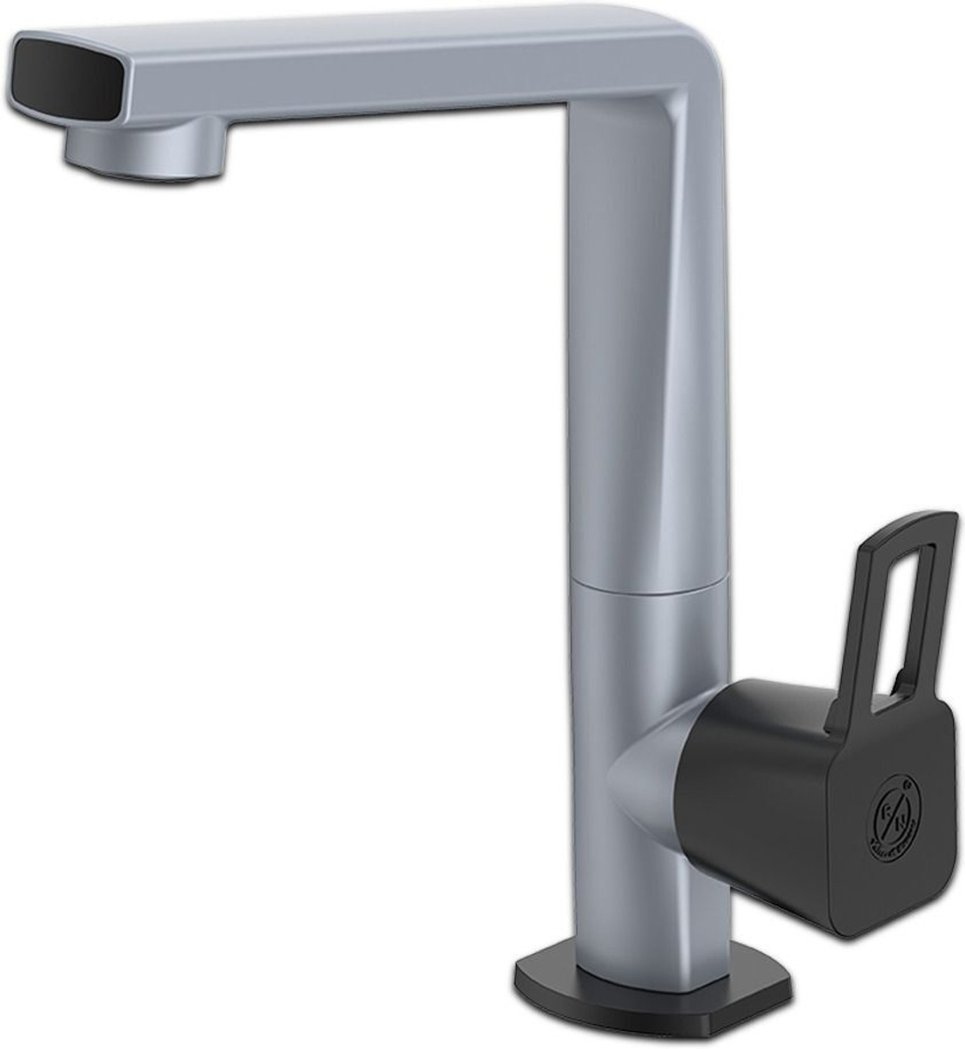 Image of R. N. RNLOB09B10 PTMT Swan Neck, Table Mounted | 180 swivel spout Sleek Design | Durable Kitchen Sink Tap | Water Tap for Kitchen & Basin Swan Neck Faucet