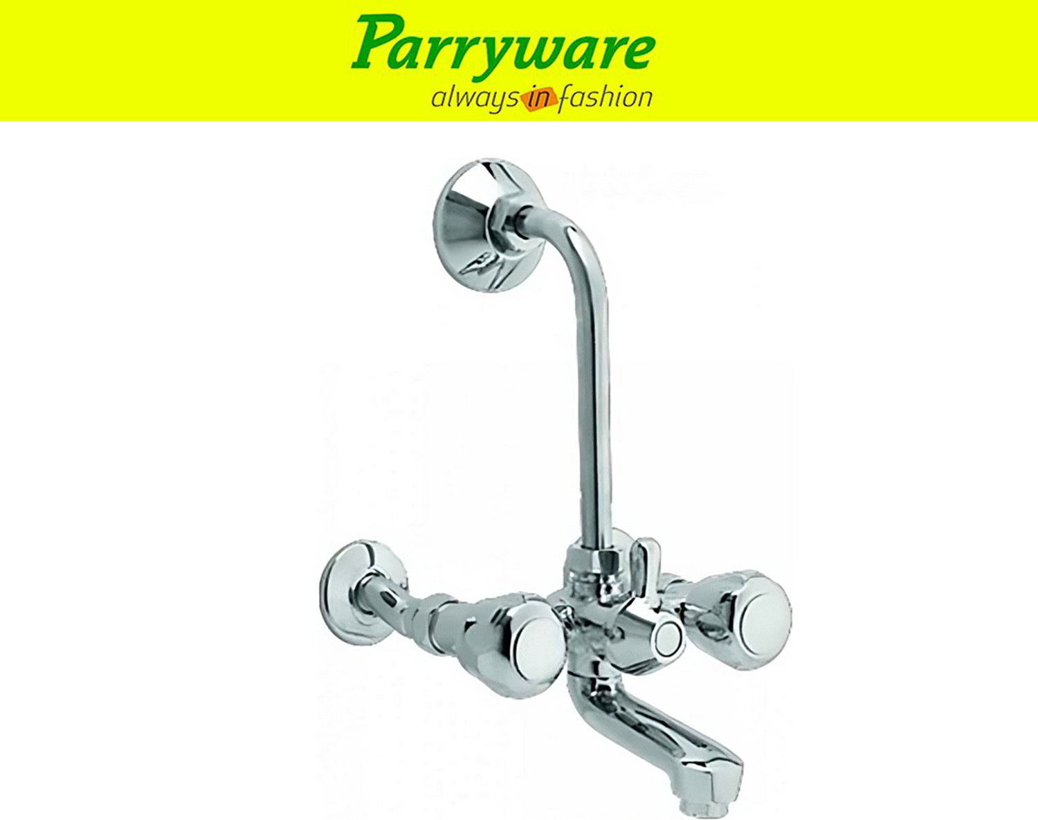 Image of Parryware Jasper brass wall mixer 2 in 1 set of 1 pic 012 Jasper wallmixer 2 in 1 Wall Mixer Faucet