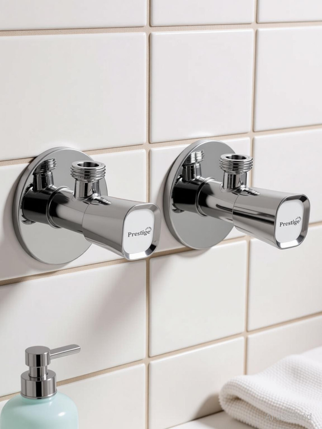 Image of Prestige PS-Dixy P-2 Angle Valve Faucet (Wall Mount Installation Type)
