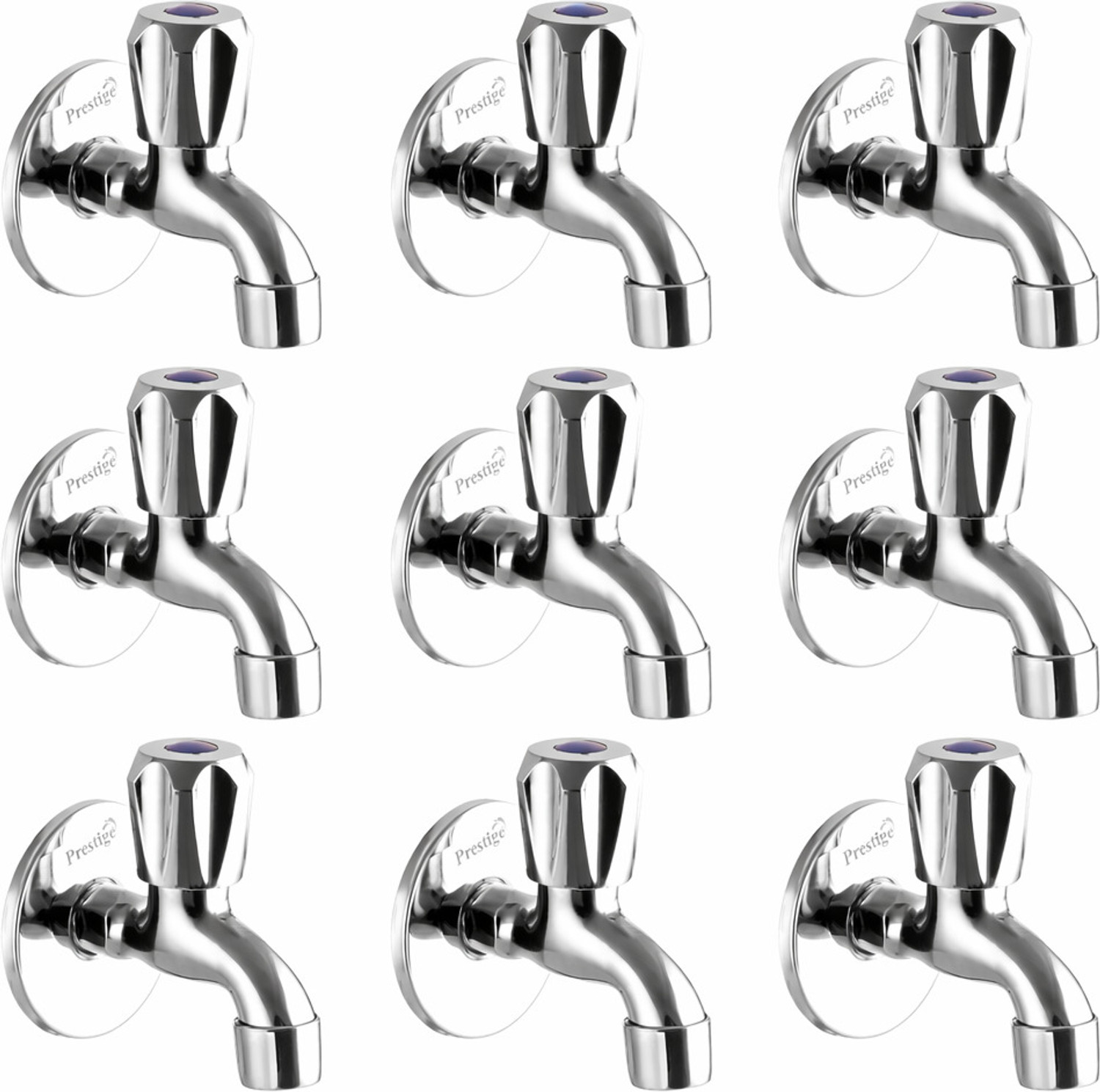 Image of Prestige by Prestige Dixy Bib Cock Pack Of 9 Bathroom Fitting Taps Bib Tap Faucet
