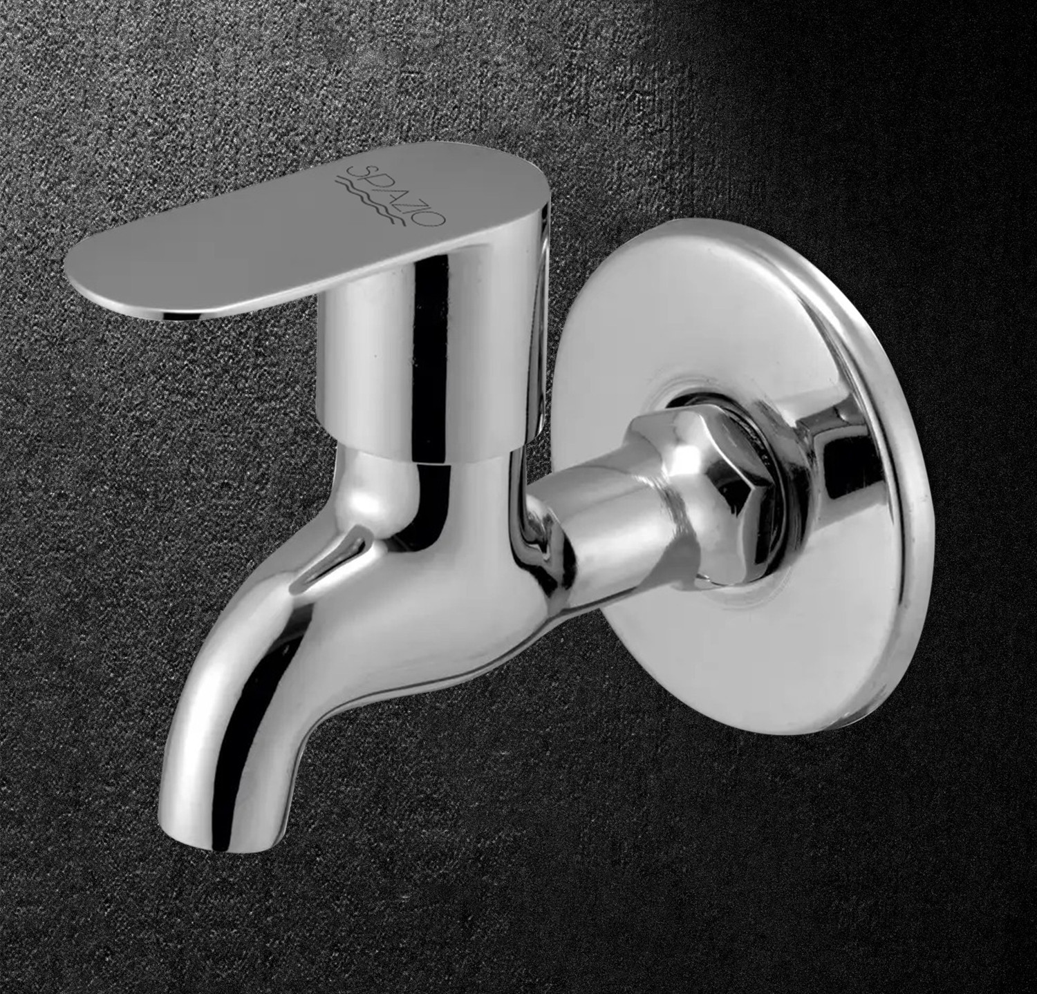 Image of Spazio Opal Series, Full Brass, Quarter Turn Bib Cock Tap (Set of 1) For Bib Tap Faucet