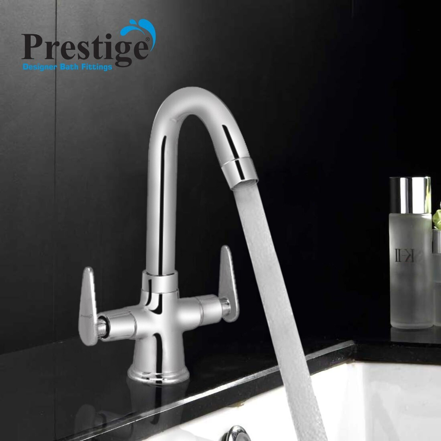 Image of Prestige Slim-Center Hole Mixer Basin Mixer Faucet