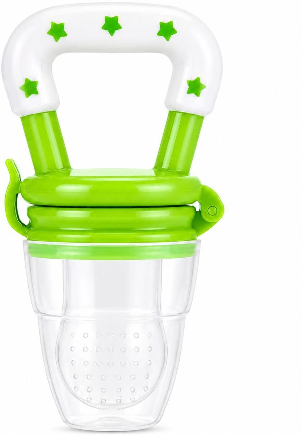Image of Millionminds NubeeNest Baby Food Feeder (Mint Green) - Silicone