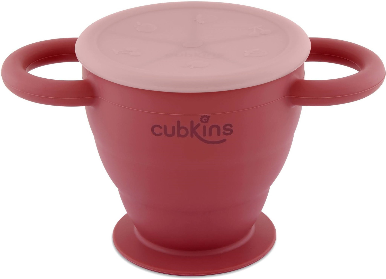 Image of Cubkins Snack Cup for Baby, Infant, Toddler | BPA Free & Collapsible (6 Months+) - Silicone