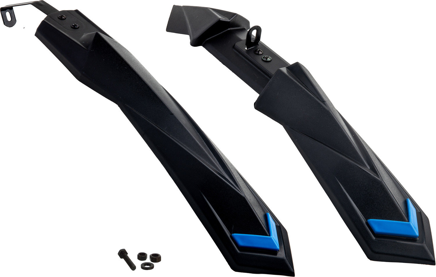 Image of Dark Horse Bicycle MX2 Mudguard Fits 24 inch,26 inch, In Built Carrier Cycles, NEW Metal Clip Model Clip-on Front & Rear Fender