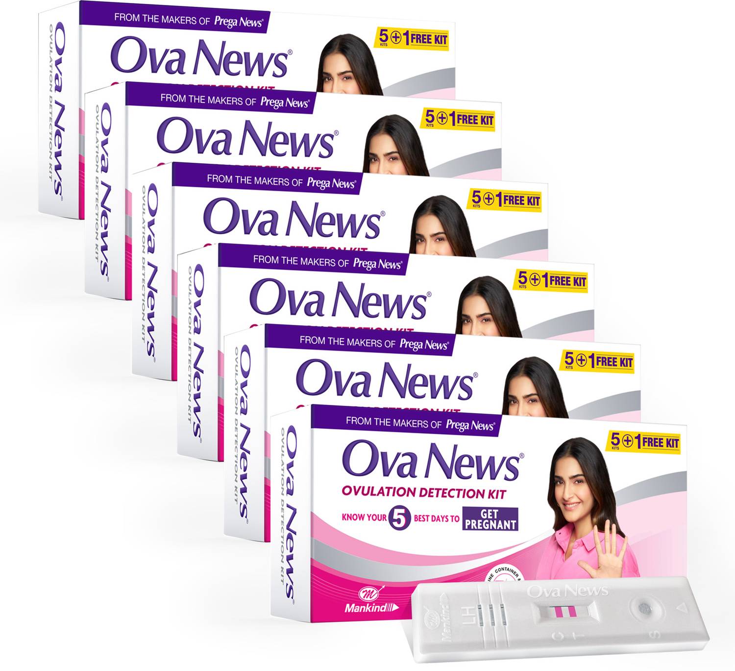 Ova News Detection Kit from Prega News Identifies Fertile Days Ov