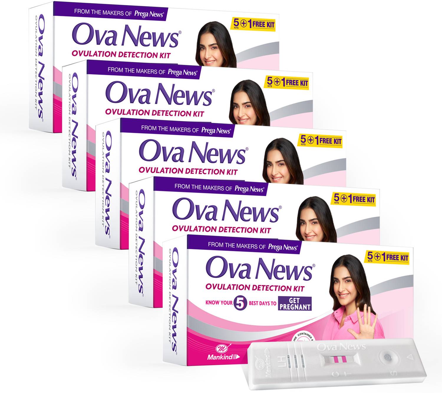 Ova News Detection Kit from Prega News Identifies Fertile Days Ov