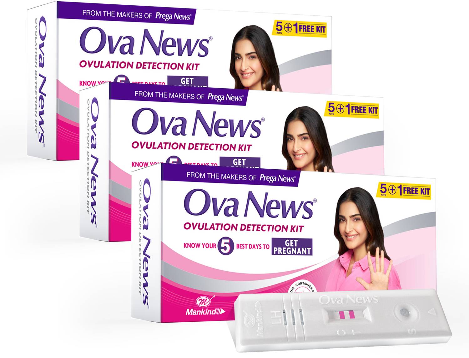 Ova News Detection Kit from Prega News Identifies Fertile Days Ov