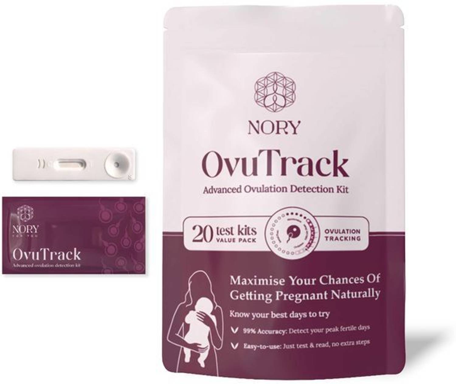 Nory For You OvuTrack advanced Luteinizing hormone (LH) detection