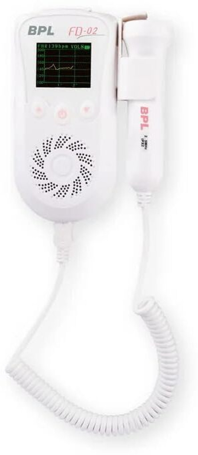 Image of BPL Medical Technologies FD-02 White Fetal Doppler White Fetal Doppler