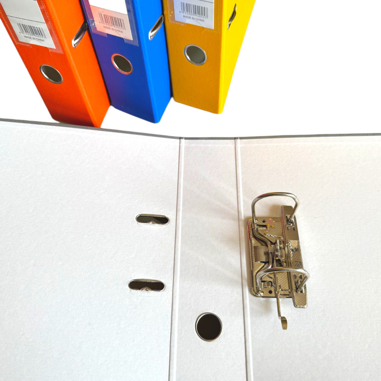 Image of Shivom Polypropylene Alba Rado Heavy Duty Multicolor Lamination Box File with Attachable & Detachable Clip