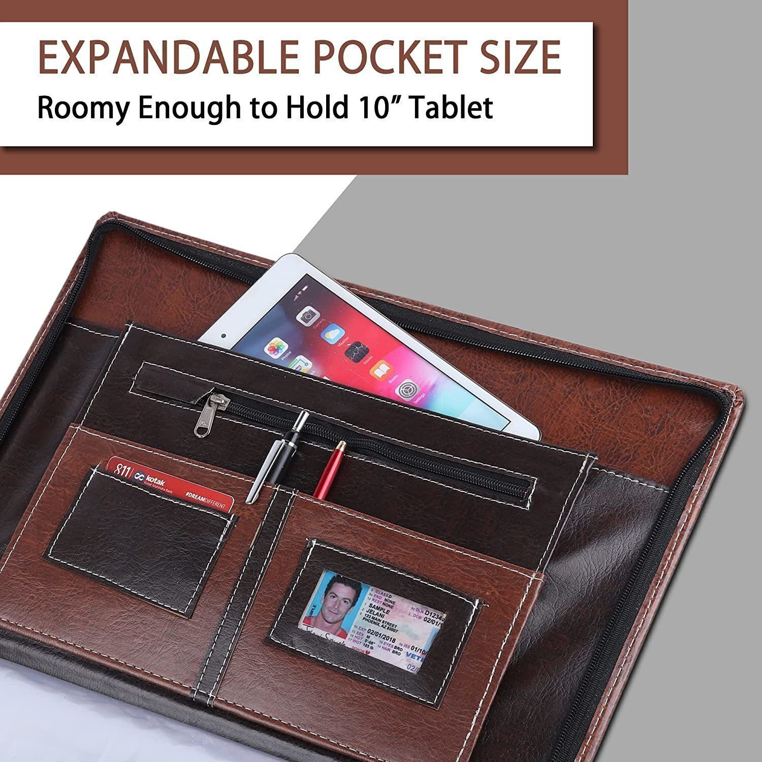 Image of PACKWAGON PU LEATHER FILE FOLDER file