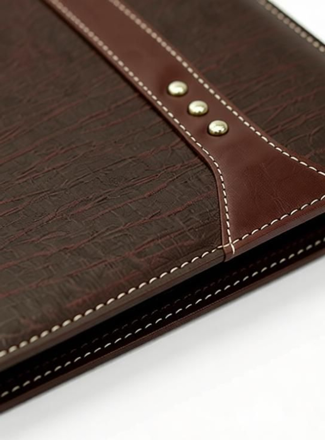 Image of CAMPIO Leatherette 20-Leafs Premium Multipurpose Professional File Folders for Certificates Holder