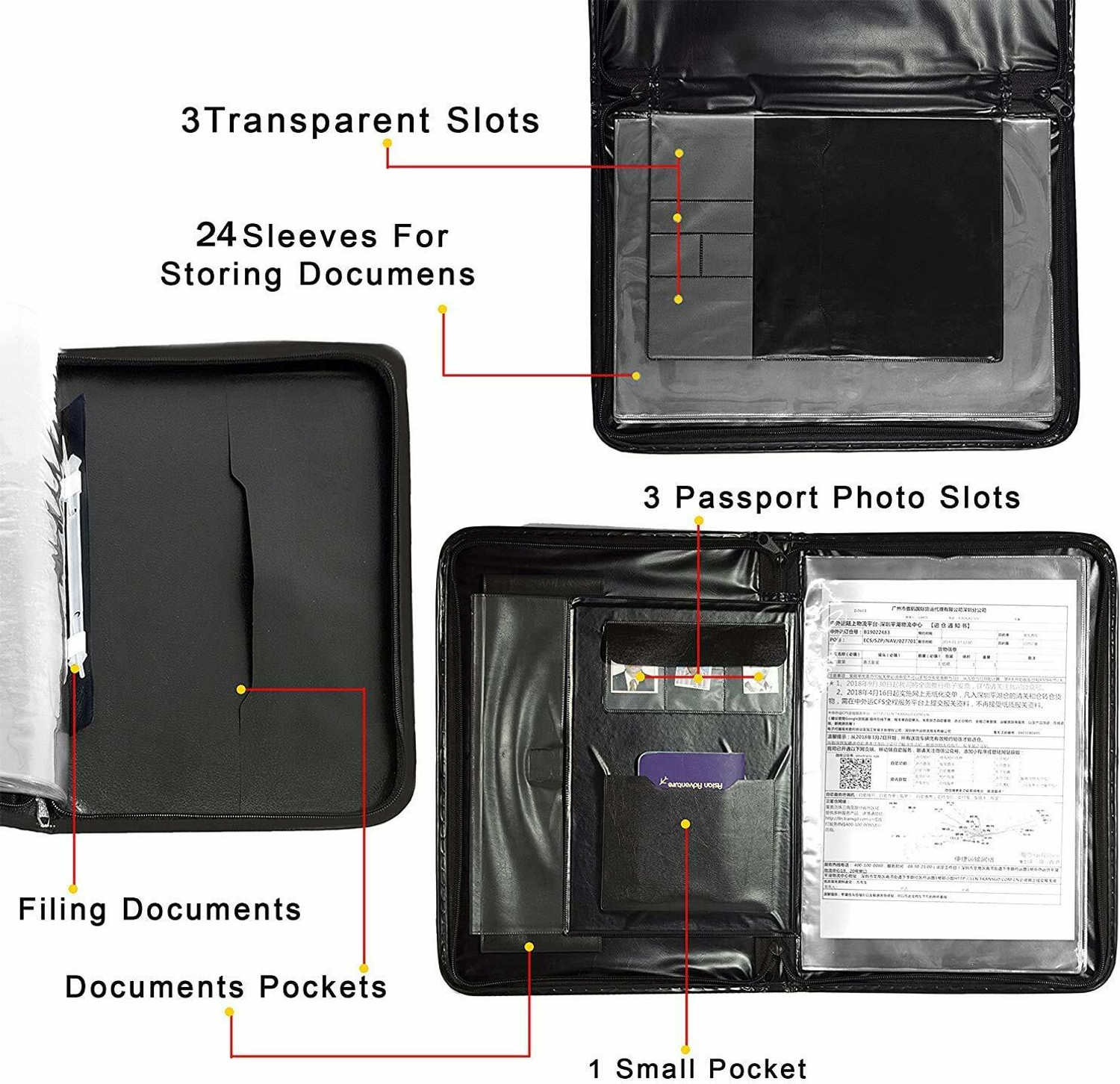 Image of PACKWAGON Leather file-folder