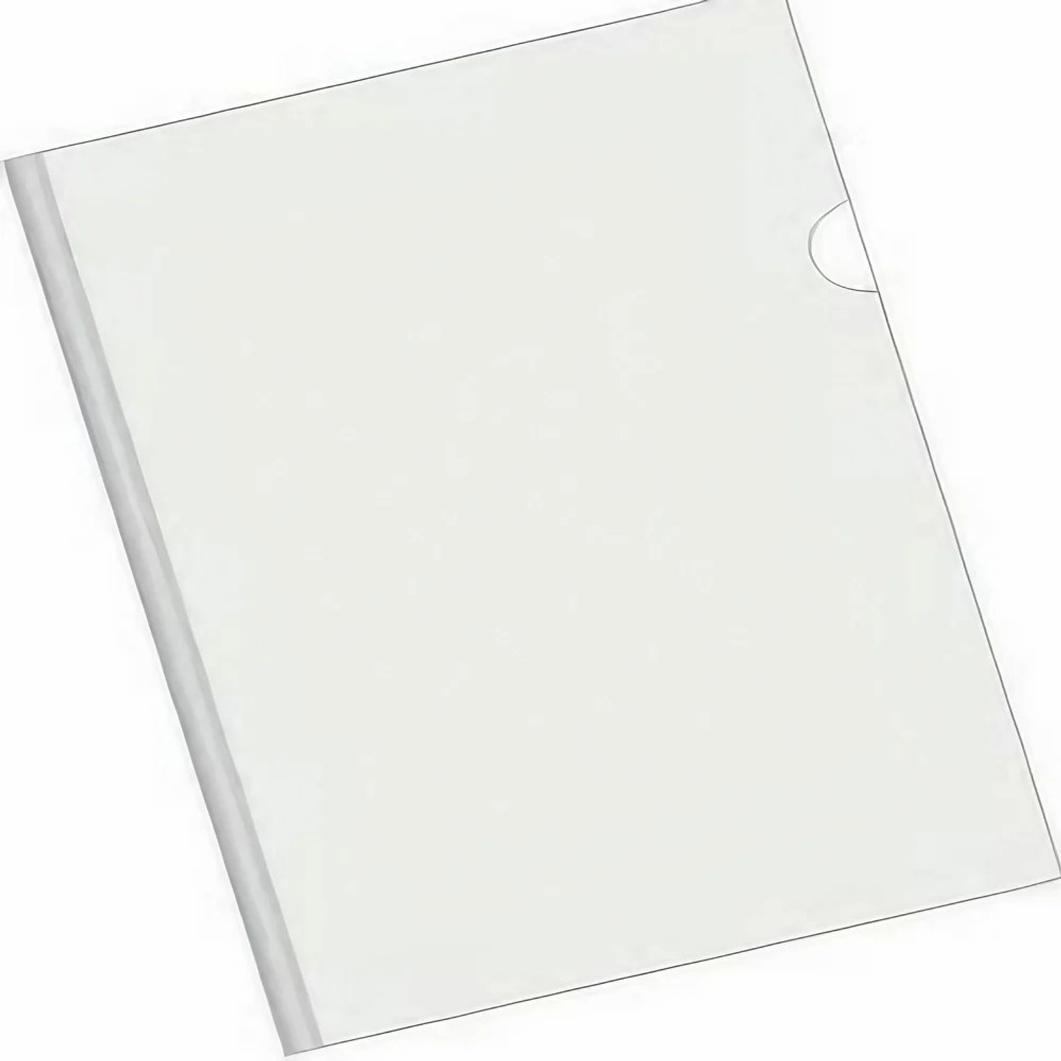 Image of Neel Plastic Transparent Stick File Folder Set-1 for A4 Paper Holder Storage Case Organizer