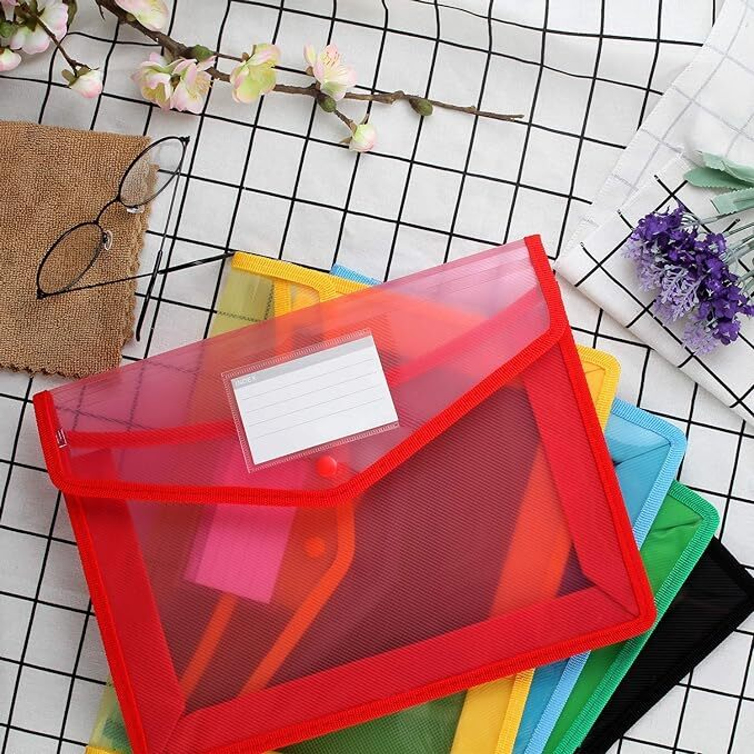 Image of Shivom Virgin Plastic Expandable File folder
