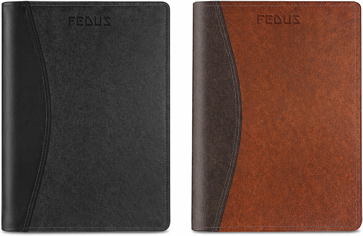 Image of Neel Leather Leather Document File Folder Certificates,Holder Pu Leatherette Material Profes