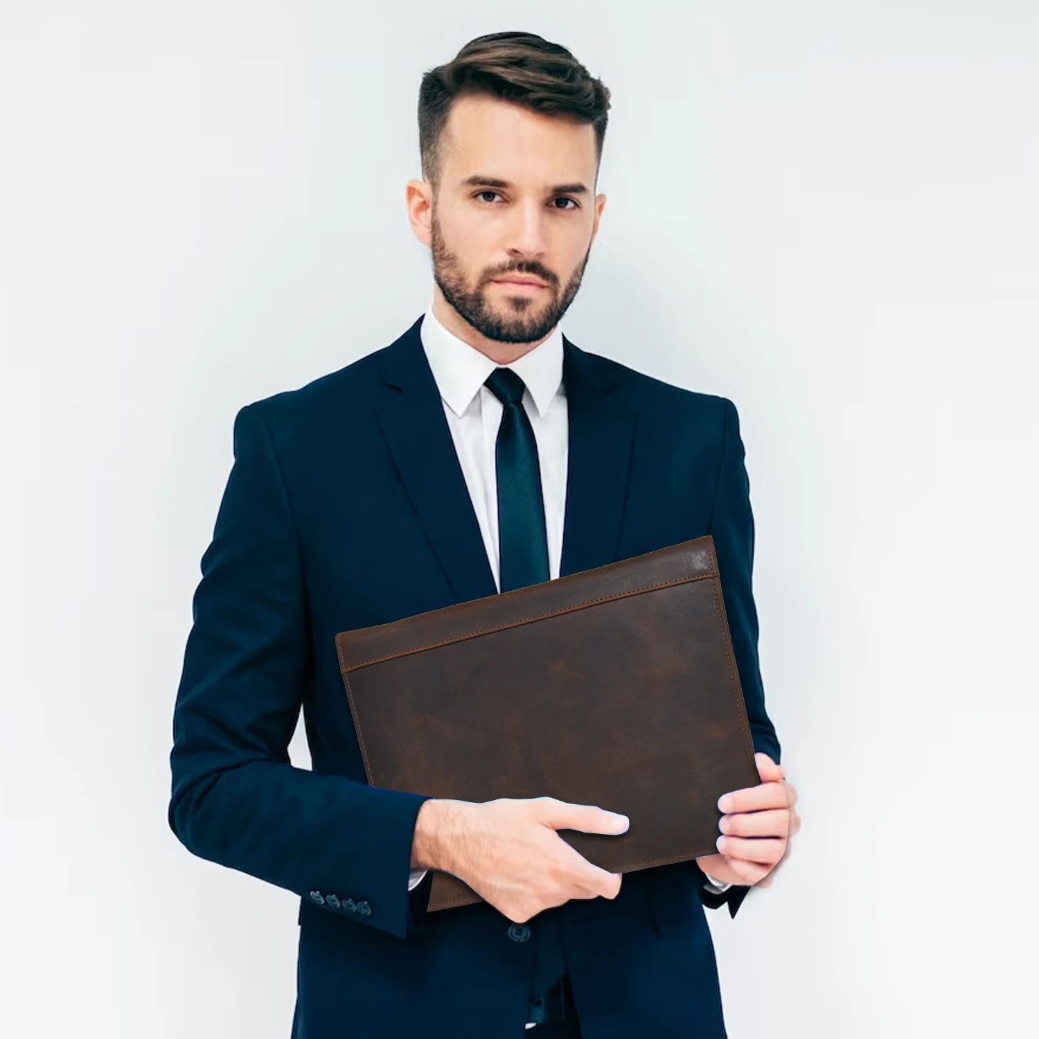 Image of burraq Genuine Leather File Folder