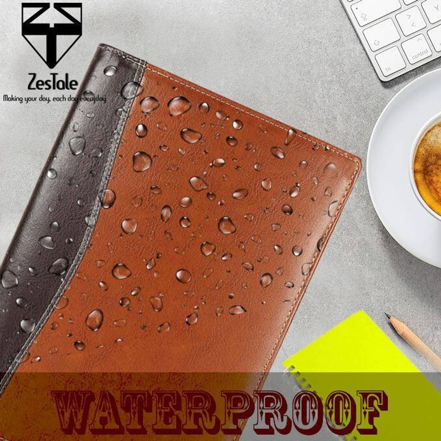 ZesTale PU Leather Multipurpose File Folder - Image 3