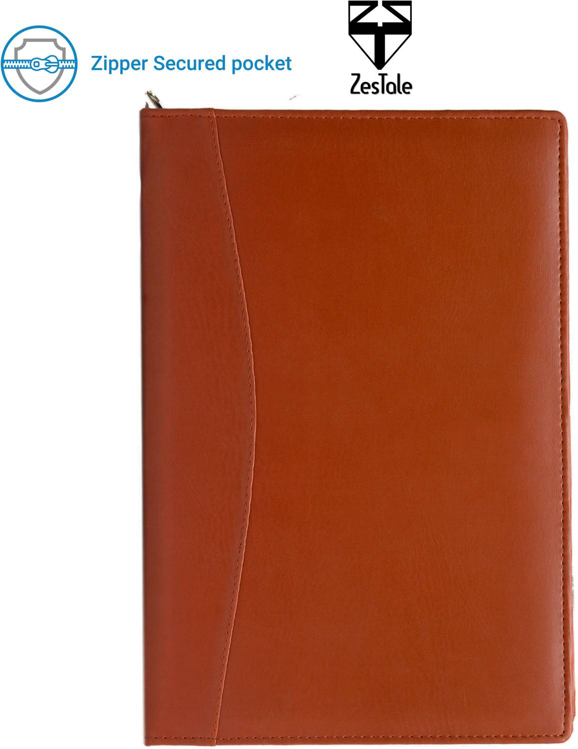 ZesTale 2 Ring Leatherette Document Folder (20 Leaf) - Image 3