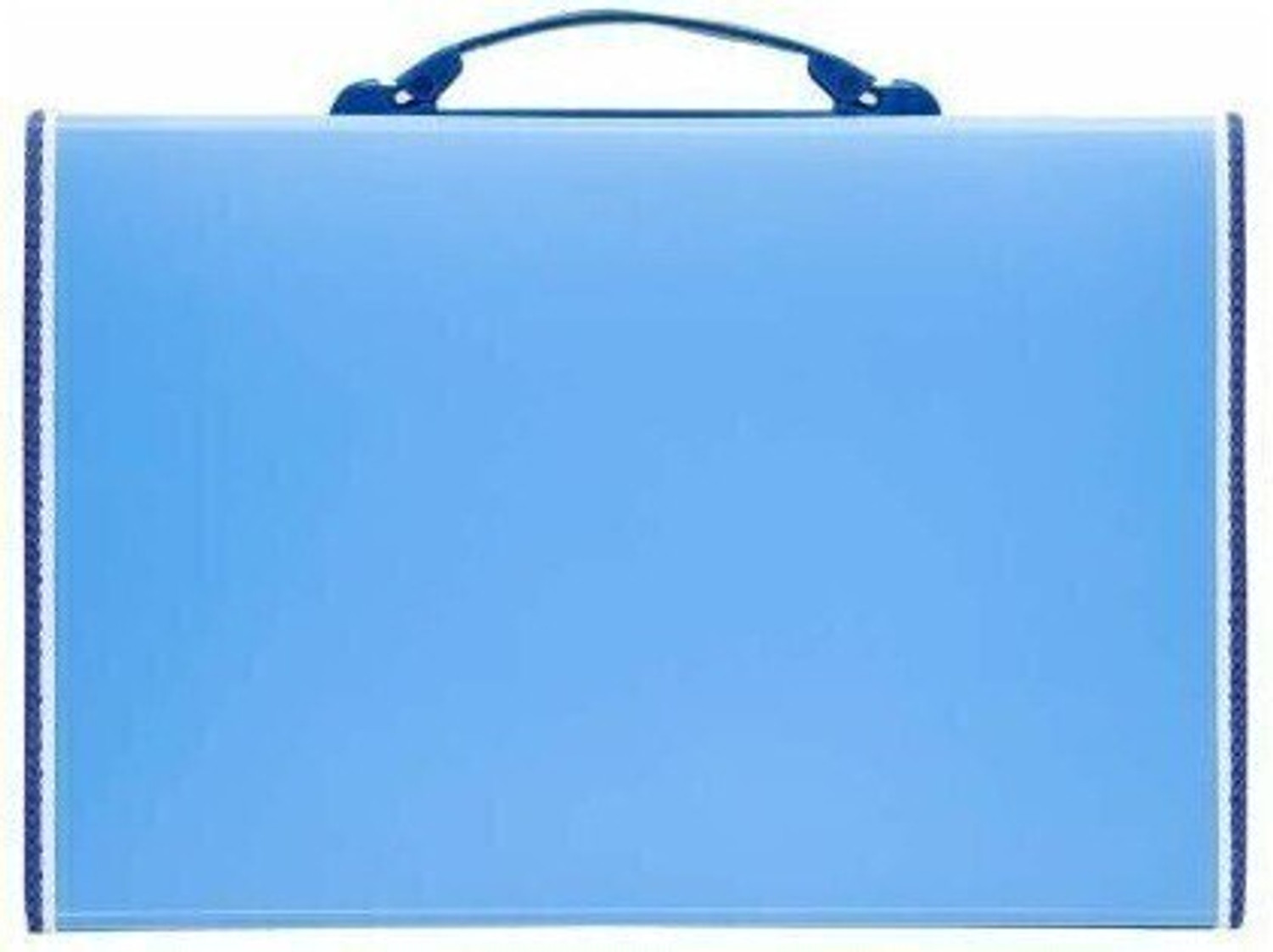 Image of KATARIA PLASTIC Plastic Presents Plastic File 13 Folder F /C Expanding Bag with Handle 1111