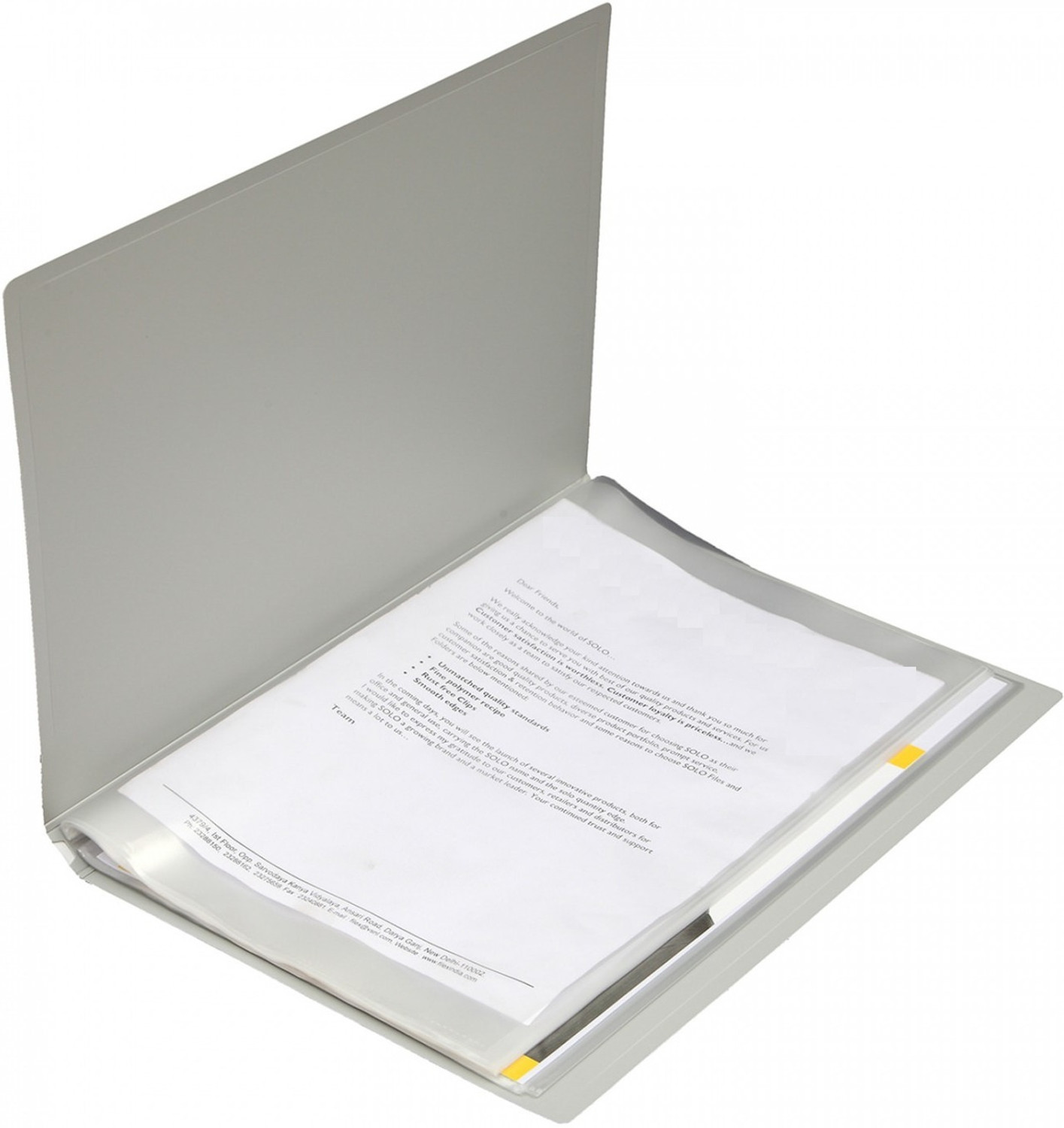 Image of Shivom 100 pocket Display Book holder, Paper Document Holder, Business Presentation Book, Presentation Folder