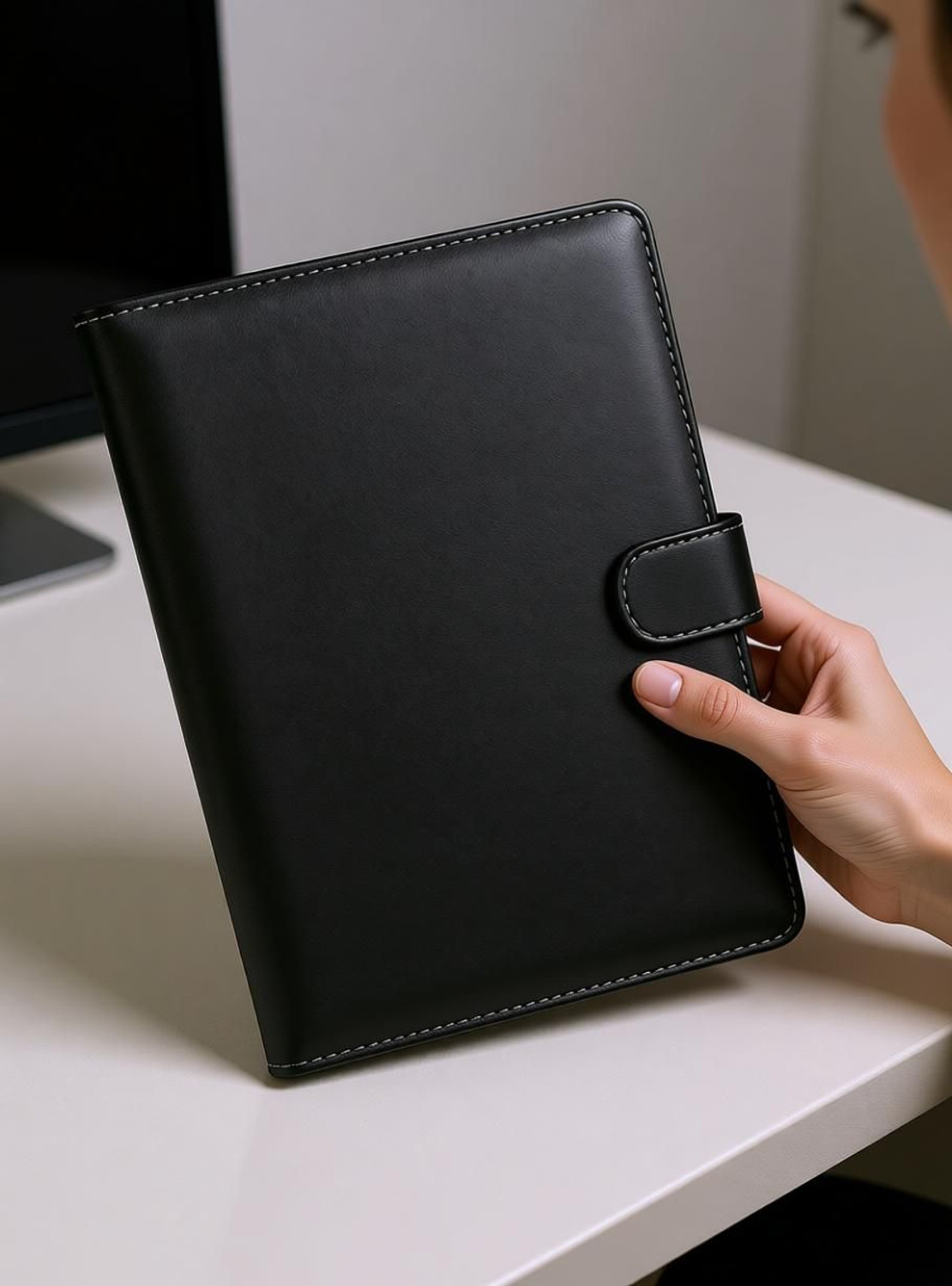 Image of Dacto2pick Faux leather Conference Folder