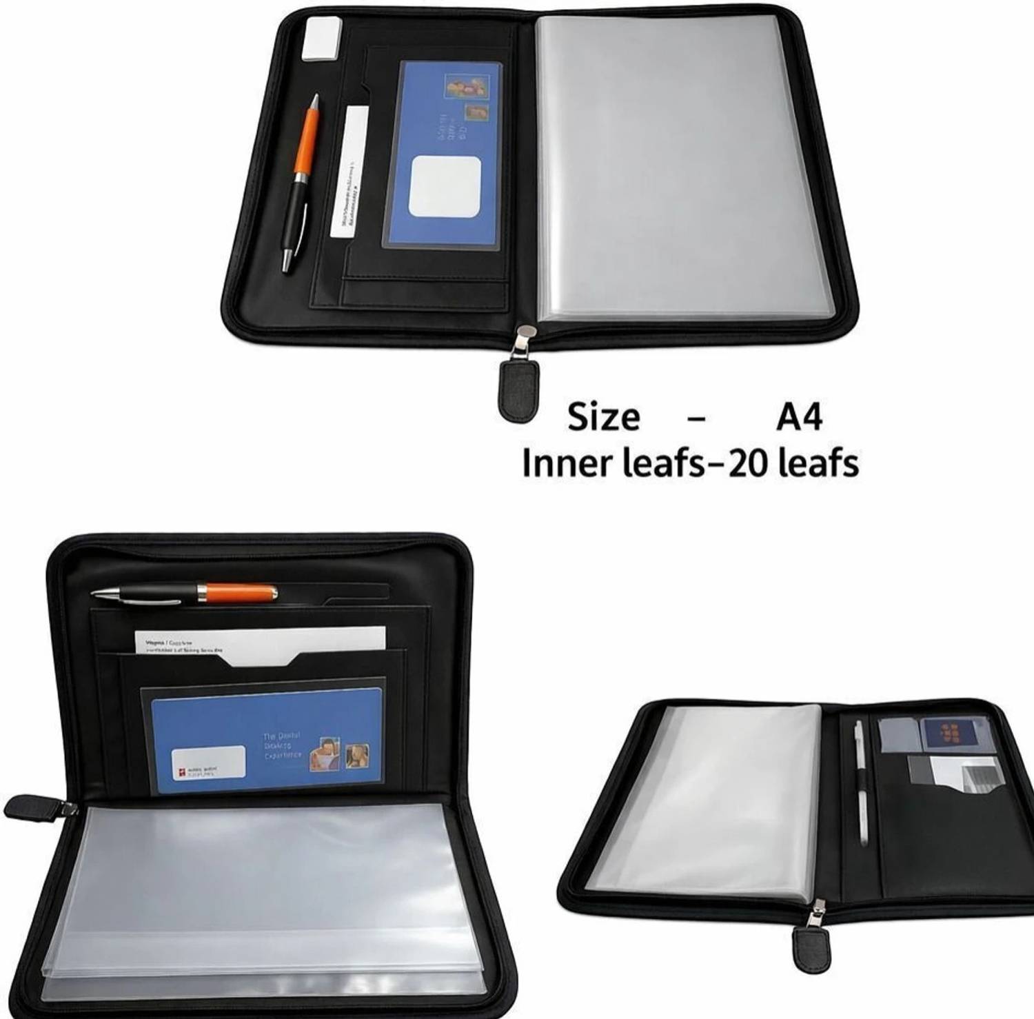 unbrako Multicolor Document File Folder Bag Pack of 2 - Image 3