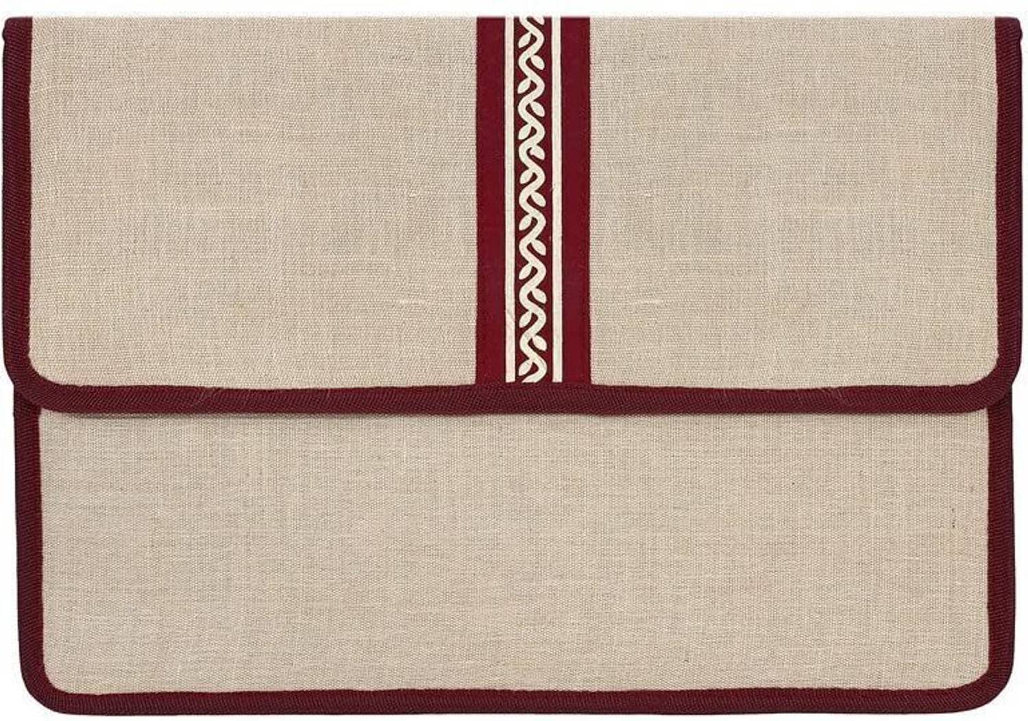 CAMPIO Jute Premium Multipurpose Bag File Folder for Certificate Important Documents Holder