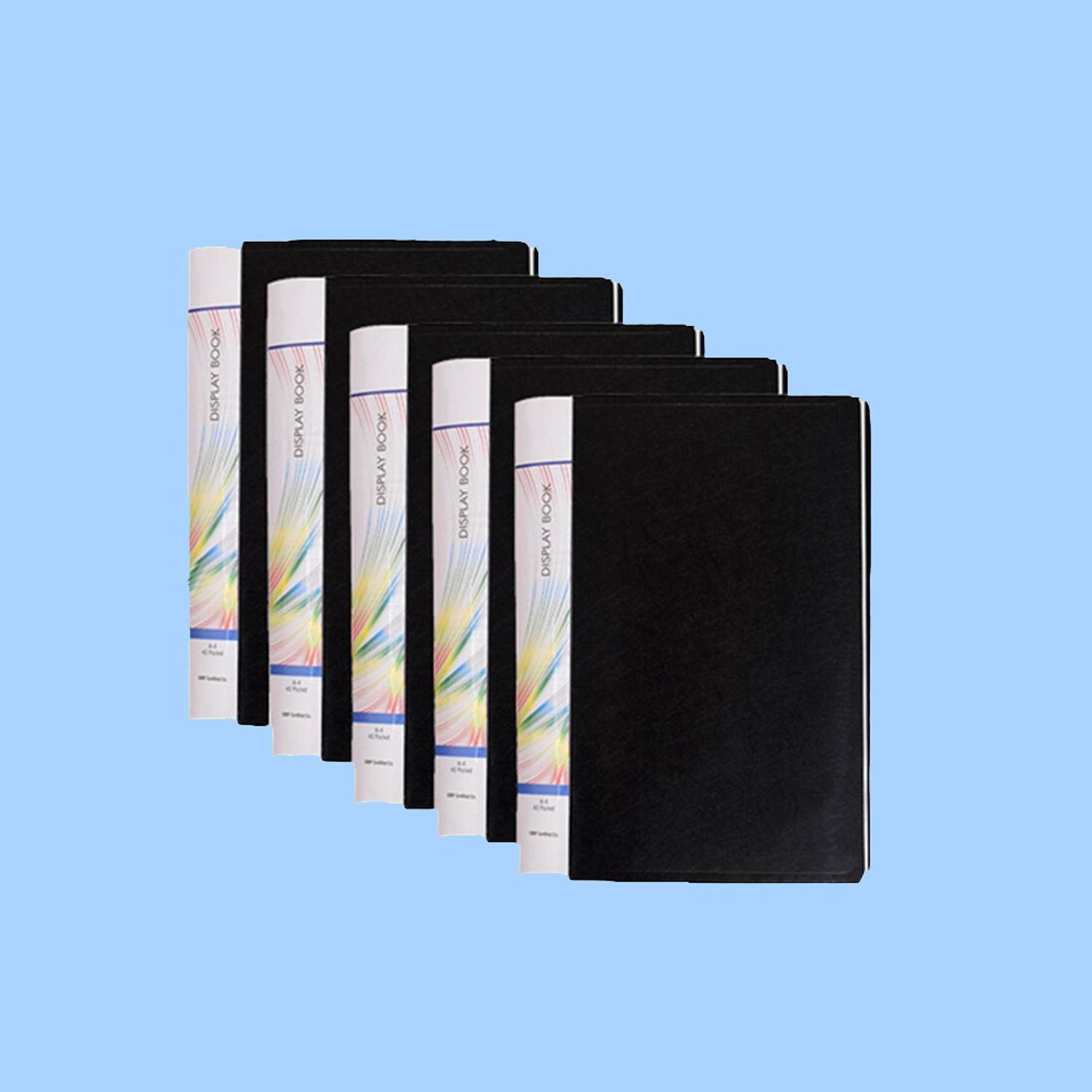 CAMPIO Plastic 40-Leafs (Pack-5) Multipurpose Professional File Folders for Certificates Holder