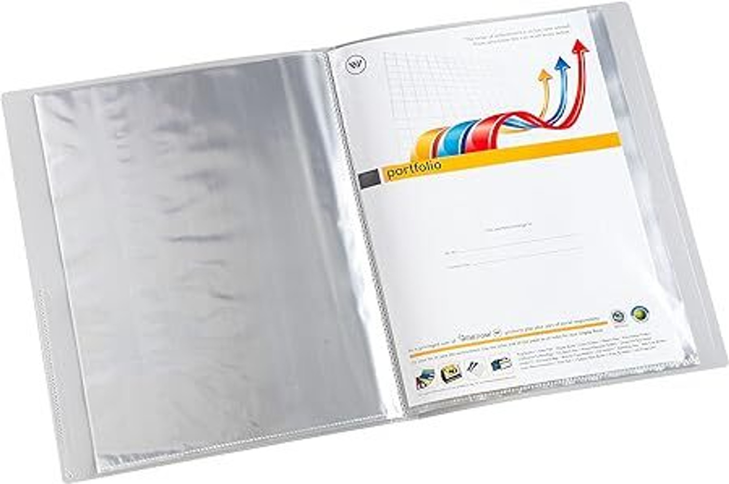 Image of Shivom 100 pocket Display Book holder, Paper Document Holder, Business Presentation Book, Presentation Folder