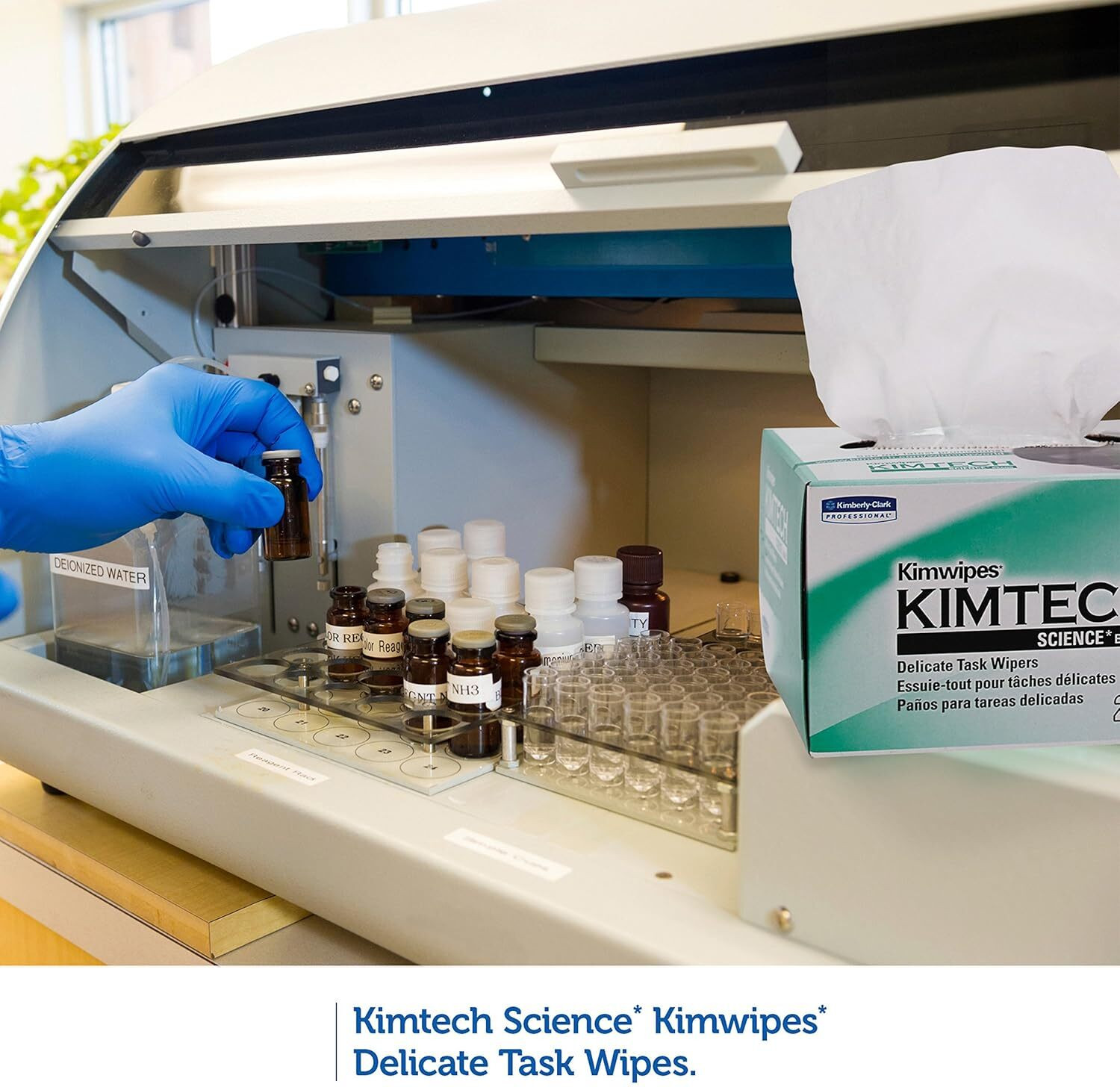 Image of Awyuk Kimtech Science Wipes White color 280 sheets (4.4 inch x 8.4 inch)