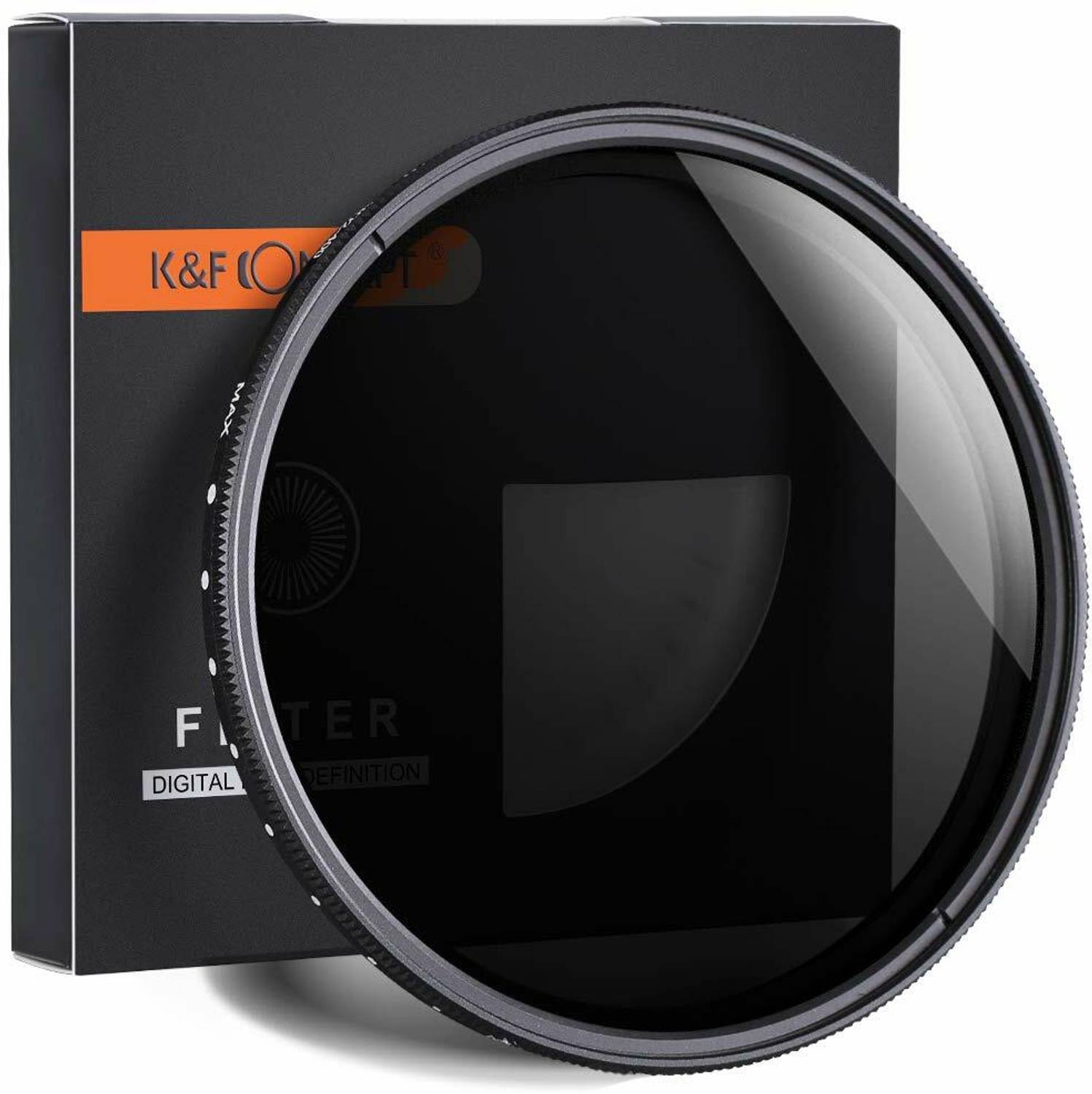 K&F 67mm Variable ND2-400 Filter for DSLR - Image 1
