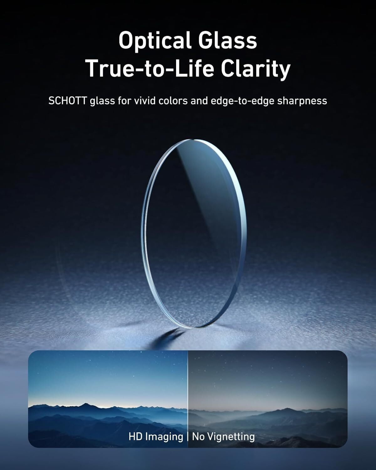 Image of Adofys CPL ND Filter Kit for DJI Osmo Action 6 ND Filter (58 mm)
