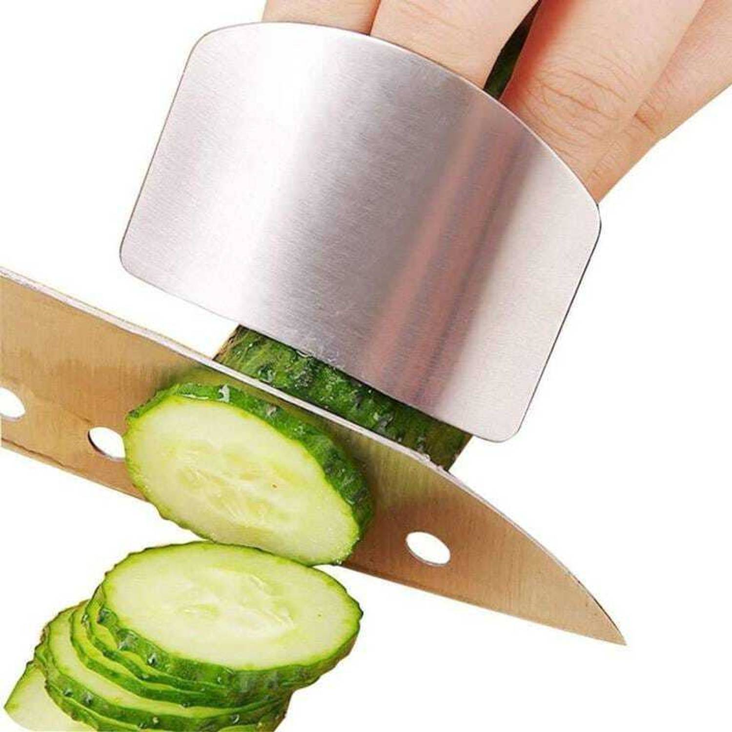 LUZAX Stainless Steel Finger Guard