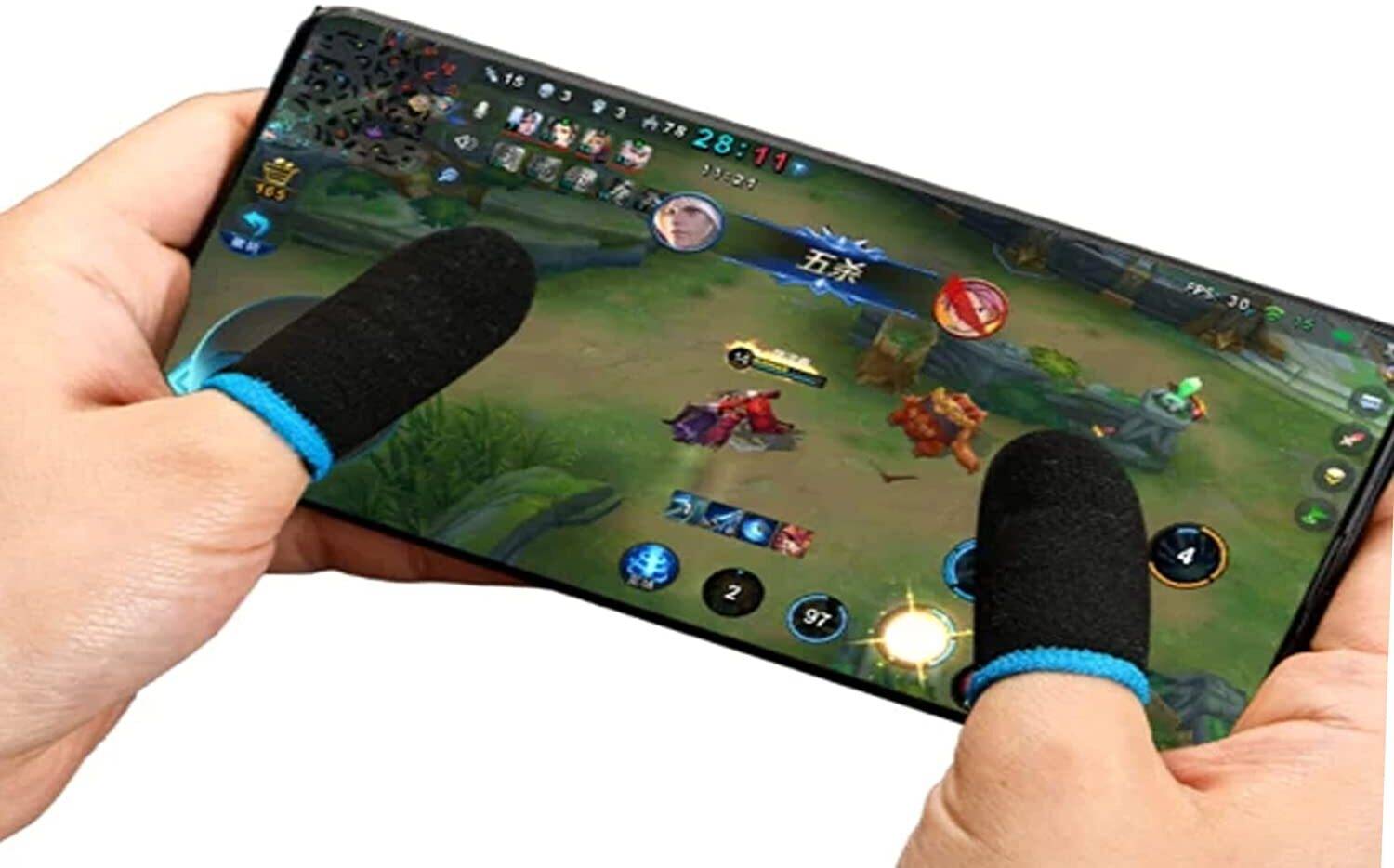 KeepMeSafe Mobile Gaming Finger Sleeves 15 Pairs - Image 3