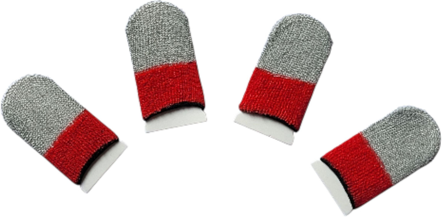 Image of aaapremises Colourful PubG Mobile Gaming Thumb /Finger Sleeves Finger Sleeve