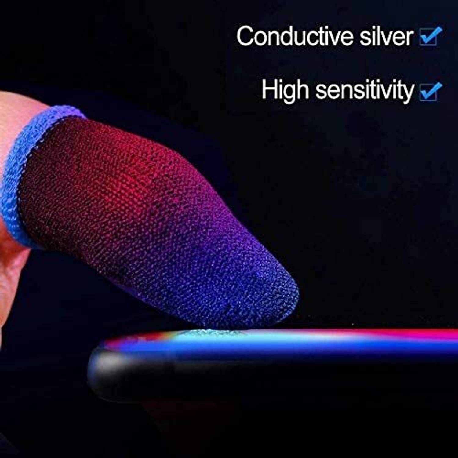 KeepMeSafe Mobile Gaming Finger Sleeves 15 Pairs - Image 2