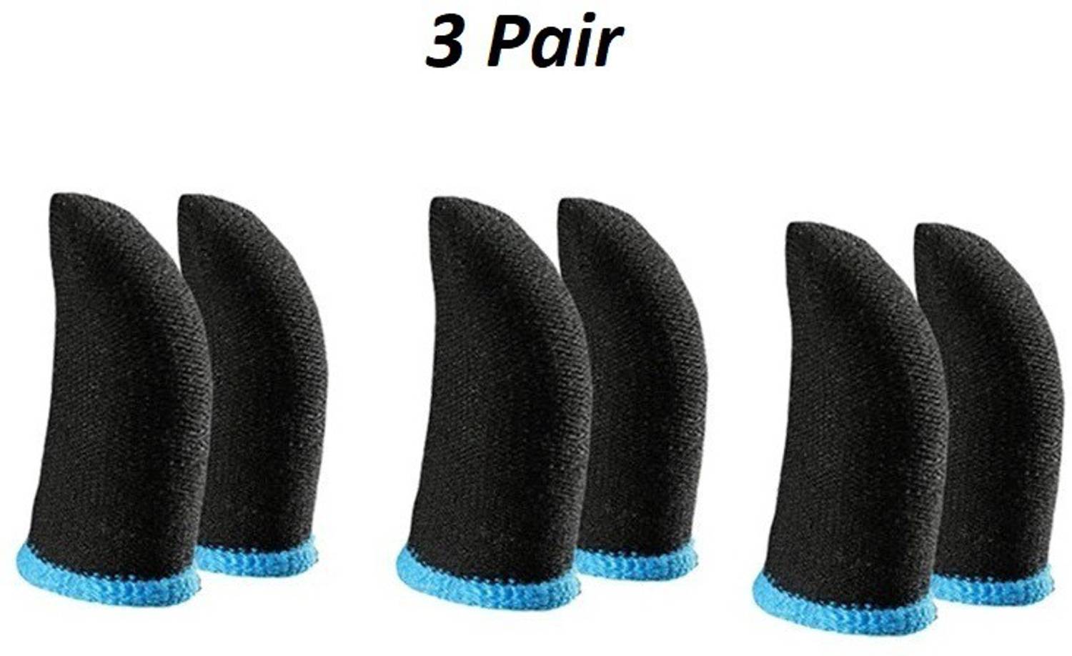 Adrenex Thumb & Finger Sleeve for Pubg Mobile Game 3 Pair Finger Sleeve