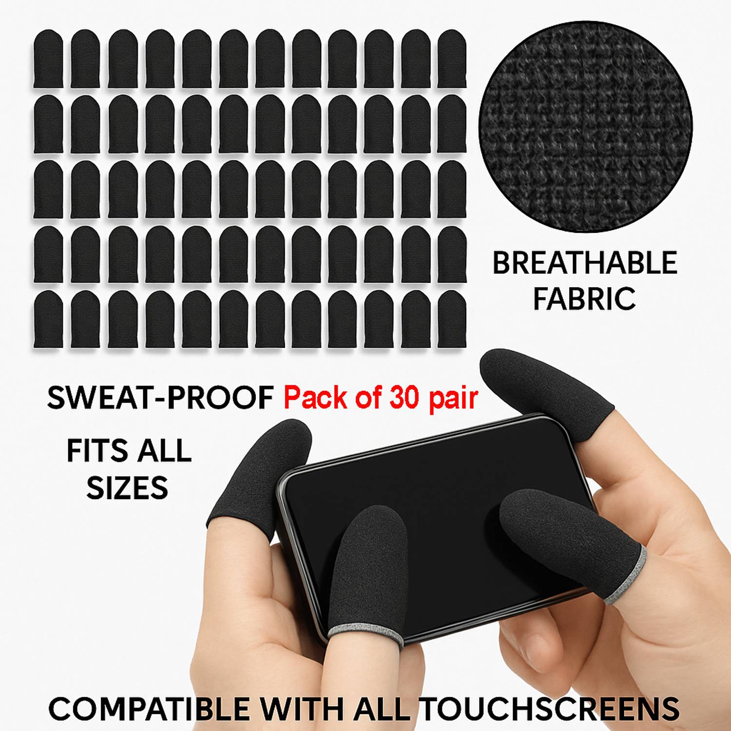 aaapremises PubG Mobile Gaming Thumb Sleeves - Image 2
