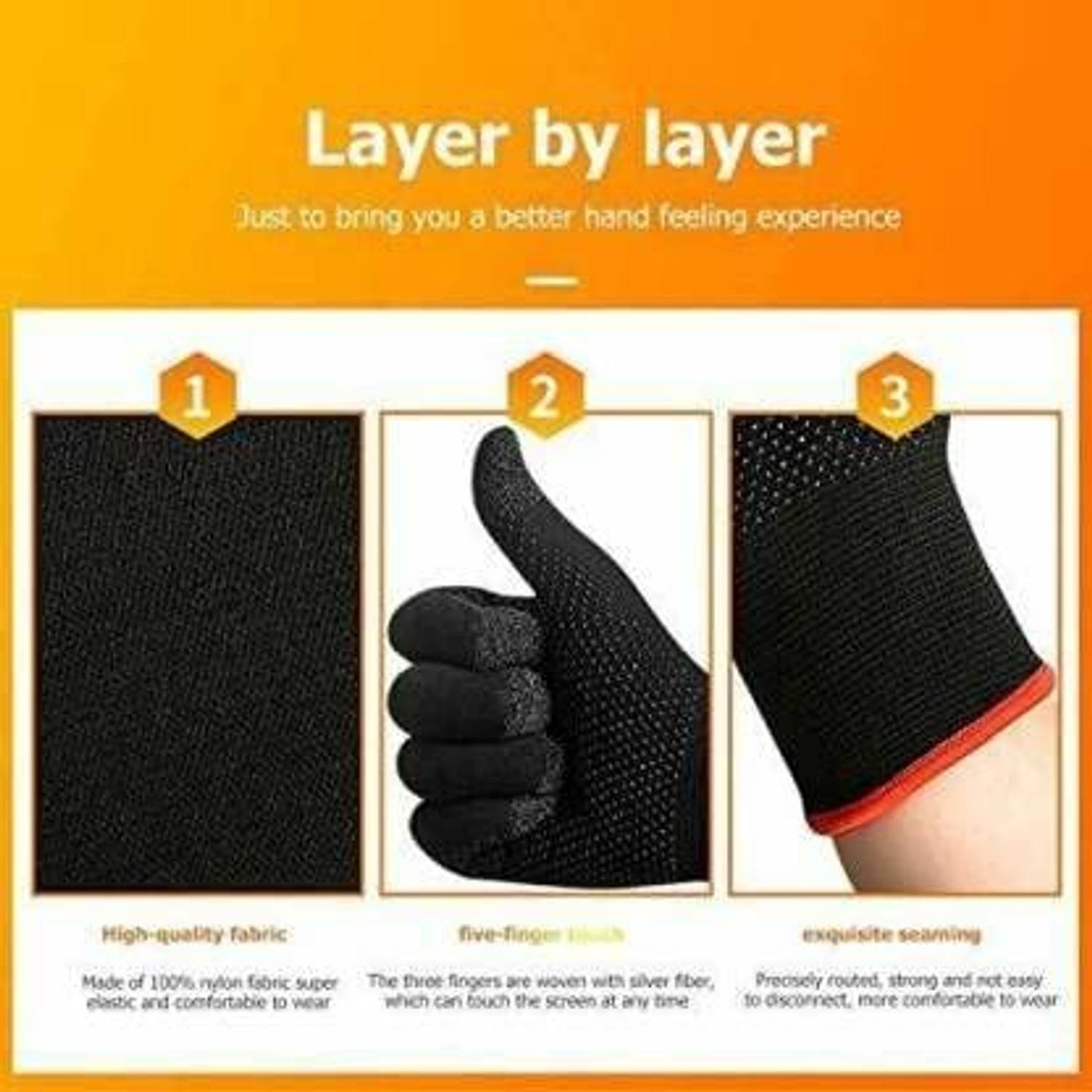 Vhem Full Hand Gaming Gloves - Image 5