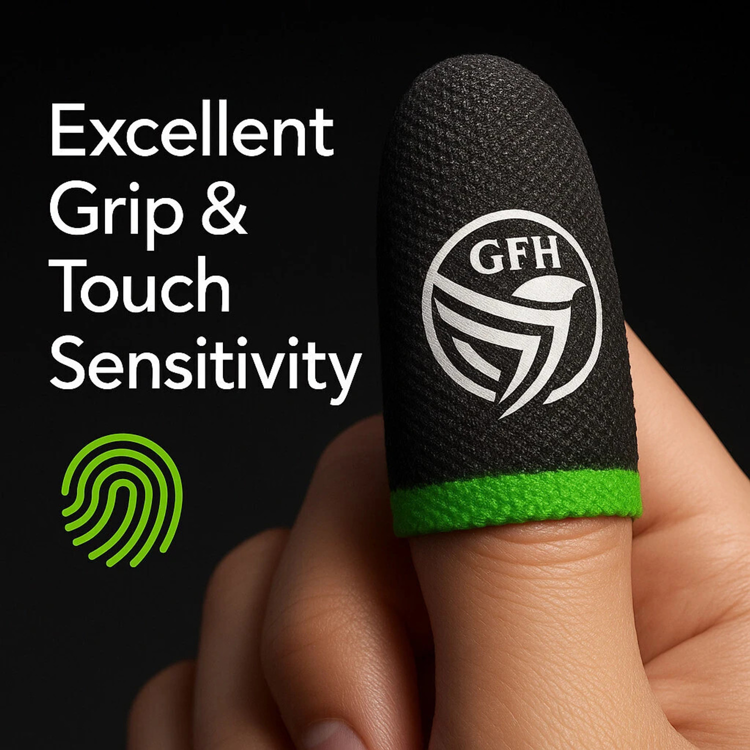 Image of GOSWAMI FASHION HUB Anti-Sweat High Sensitivity Gaming Thumb Sleeves for PUBG, BGMI, Free Fire Finger Sleeve