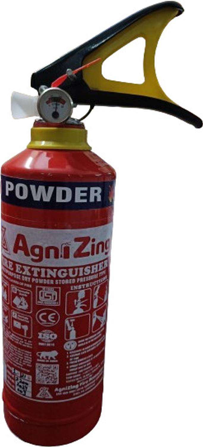 AgniZing ABC Type Fire Extinguisher - 2kg Fire Extinguisher Mount