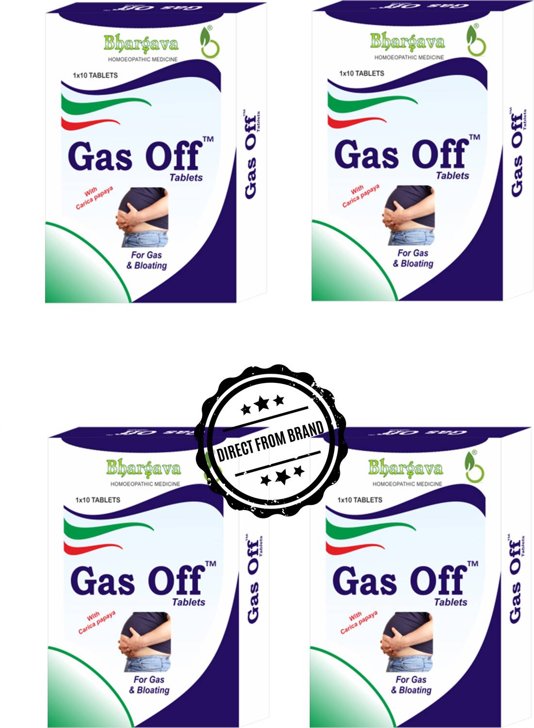 BHARGAVA Gas Off Tablets First Aid Kit