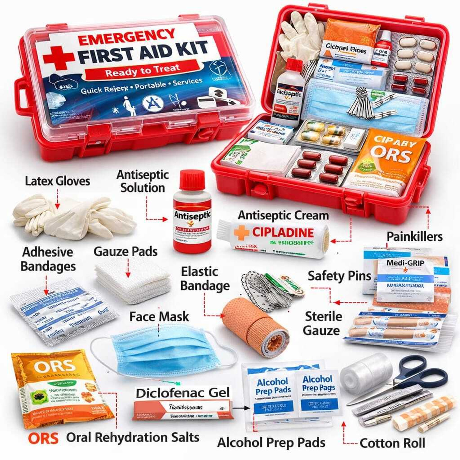 Image of SADIK 0076 First Aid Kit