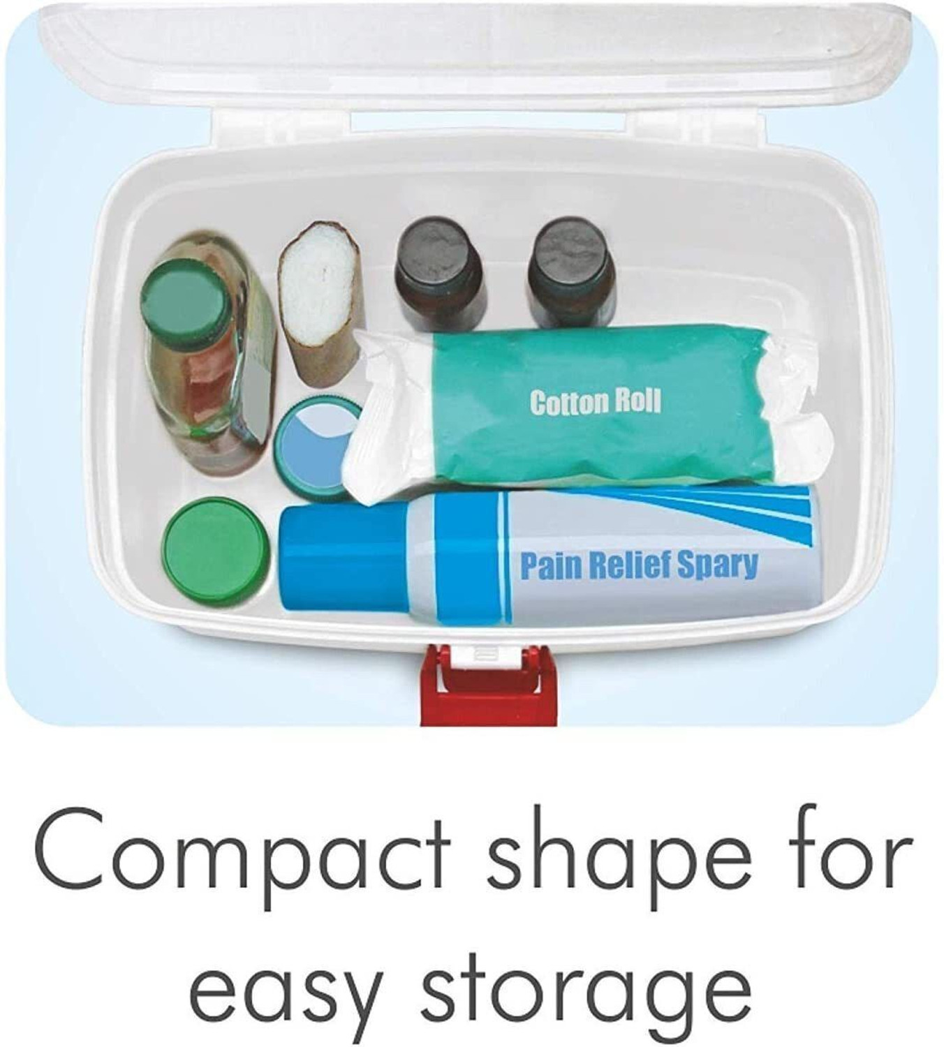 Image of YAARA ENTERPRISE Multi Purpose Medicine Medical First Aid Box with Multi Utility Storage with Handle First Aid Kit