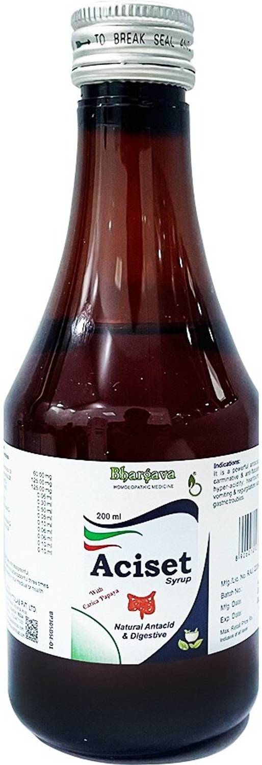 BHARGAVA Aciset Syrup First Aid Kit