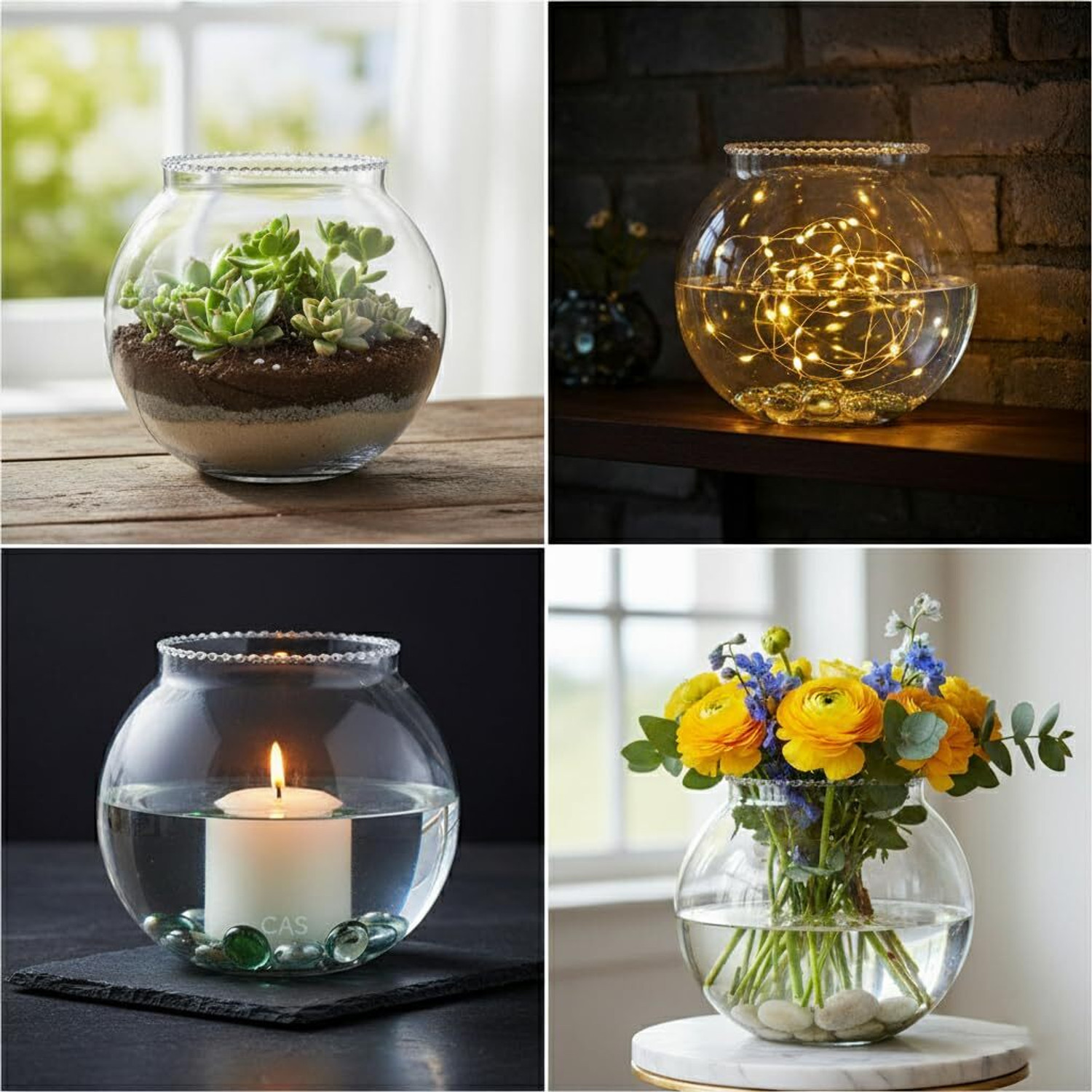 Image of SHIVWORLD 10 inch Fish Bowl