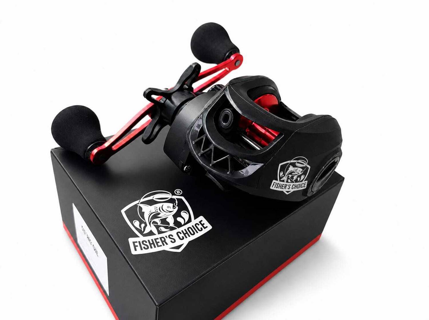 Fishers Choice Fishing Reel for Fresh & Lake Water Red - Image 4