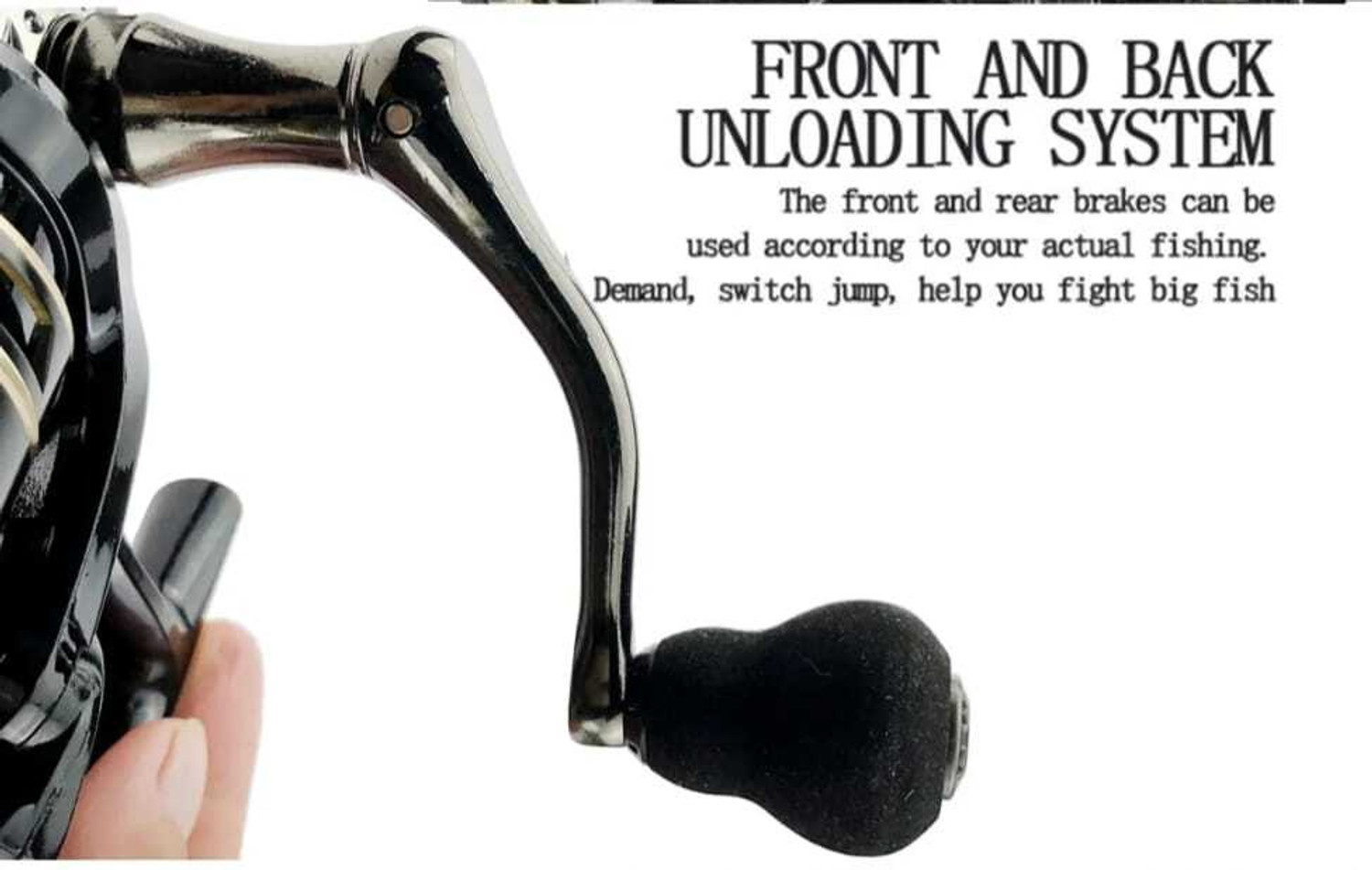 Image of Fishers choice Fishing Reel for Catching Fish NX7000
